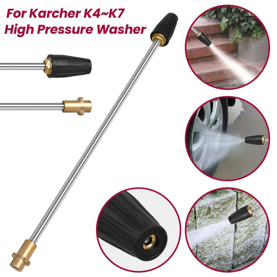 Dreckfräse Schmutzkiller Rotordüse Strahlrohr für Kärcher K2-K7 Hochdruckreinige - Bild 4 von 4