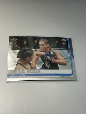 2019 Topps UFC Chrome MMA Base Set #76 Montana De La Rosa RC