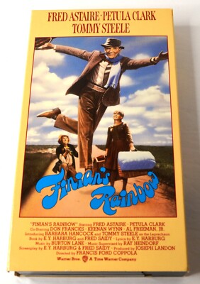 1991 FINIAN'S RAINBOW 1968 VHS TAPE STARRING FRED ASTAIRE
