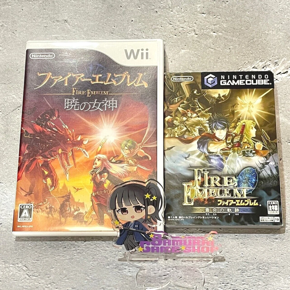 Fire Emblem Path of Radiance Radiant Dawn Nintendo GameCube Wii Japanese ver