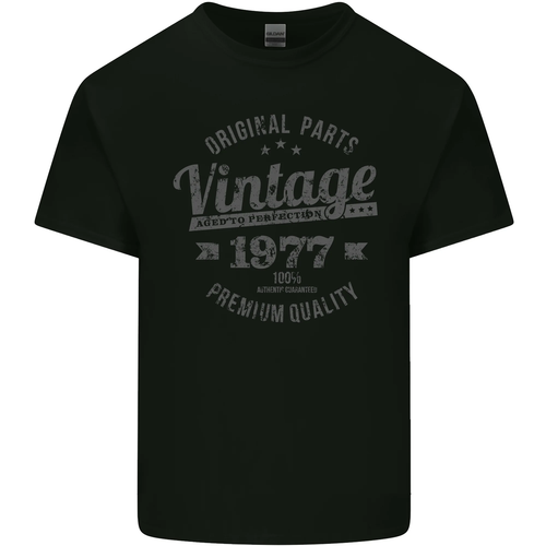 Fashwork T-Shirt Uomo Compleanno 1977 - 48 Anni Di Splendore - Maglietta Divertente 100% Cotone