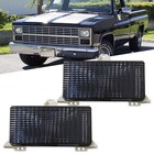 For Chevrolet C10 Pickup Truck Front Turn Signal Park Lamps Lights Housing Smoke