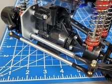 Aluminum Steering Lock-out Mounting Linkage Kit Tamiya 1/10 Bullhead Clodbuster