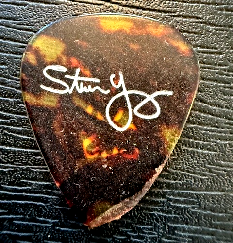 AC/DC / ACDC / STEVIE YOUNG / USED!!! / TOUR GUITAR PICK | eBay