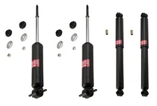 Front and Rear KYB Excel-G Shock Absorbers Kit for Dodge D250 1989-93 RWD