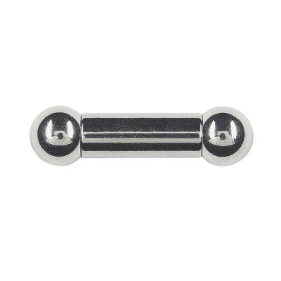 2mm Stahl Piercing Stab Barbell Ohr Brust Intim Piercing Zungenpiercing Hantel