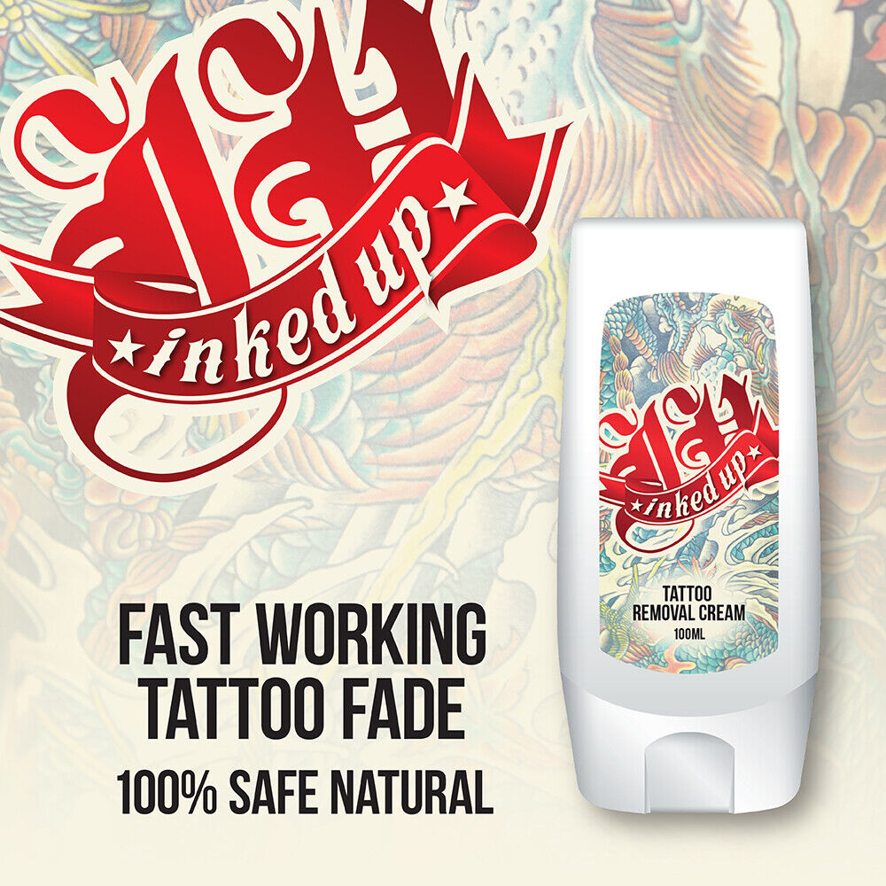 INKED UP TATTOO REMOVAL CREAM – REMOVE YOUR TATTOO TARGETS INK CLEAR