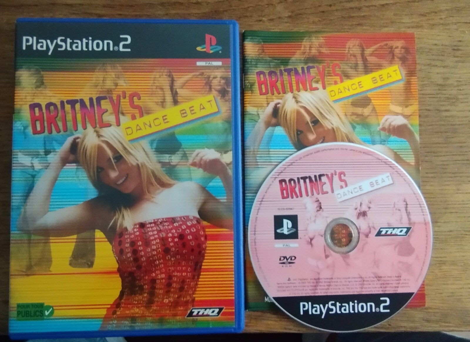 Britney's Dance Beat - PlayStation 2 PS2 - PAL - Complet - CD TBE