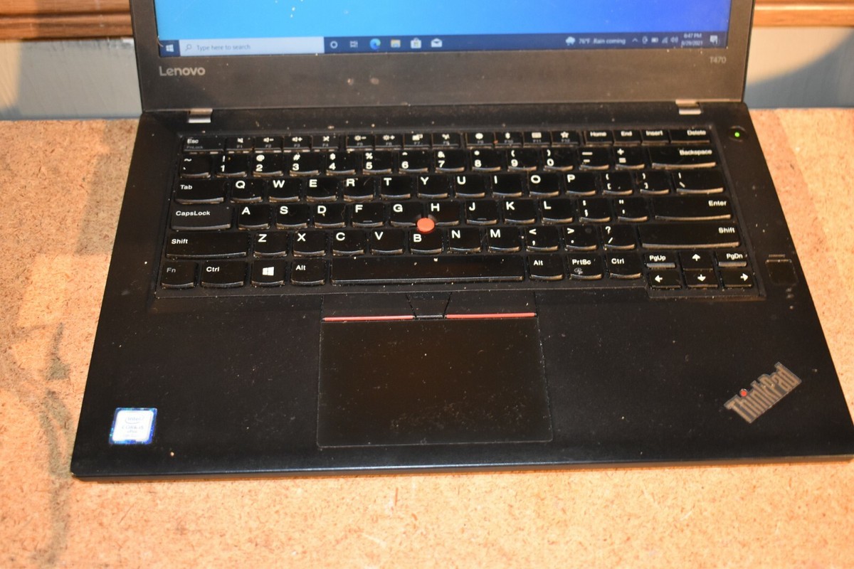 Lenovo ThinkPad T470 Intel Core i5-7300U 8GB RAM 256GB SSD Windows