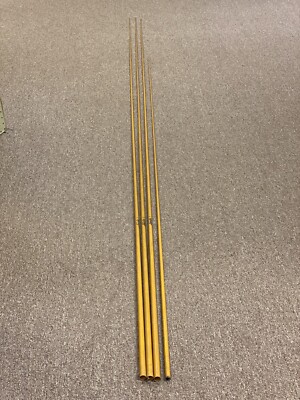 Lot of 4 Vintage Lamiglas Honey Yellow Fishing Rod Blanks Fly