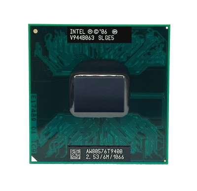 100X Intel Core 2 T9400 SLGE5 2.53GHz / 6M / 1066 /Socket 478 Notebook processor