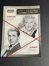 2015 Panini Americana Screen Legends Ginger Rogers/Jimmy Stewart #2