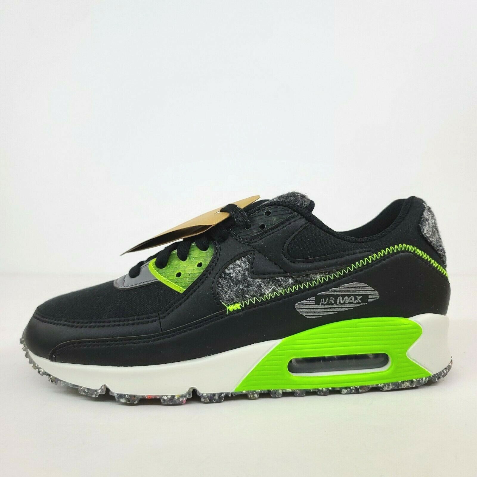 Size 8.5 - Nike Air Max 90 M2Z2 Black/Electric Green/Light Bone/Smoke Gray  2021 for sale online | eBay