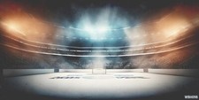 20'x10' CP Hockey Stadium Scenic Microfiber Fabric background backdrop WBH098