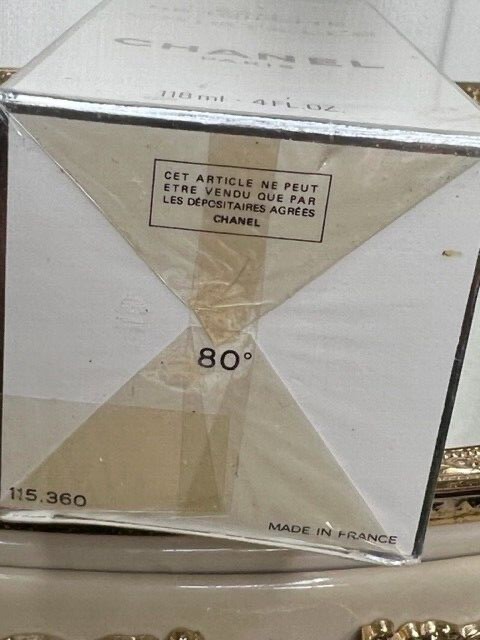 Cristalle Chanel edt 118 ml. Rare, original 1974s. Sealed