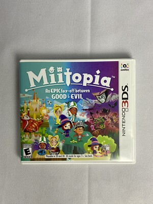 Miitopia: An Epic Face-off Between Good Evil Nintendo3DS RPG