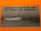 VERY RARE 1956 Plymouth Fury Daytona Beach Record Setter — photo 1