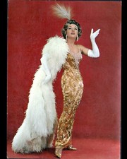 ARTISTE CHANTEUSE & SCULPTRICE / Mick MICHEYL / Grande Carte postale 21x15 cm.