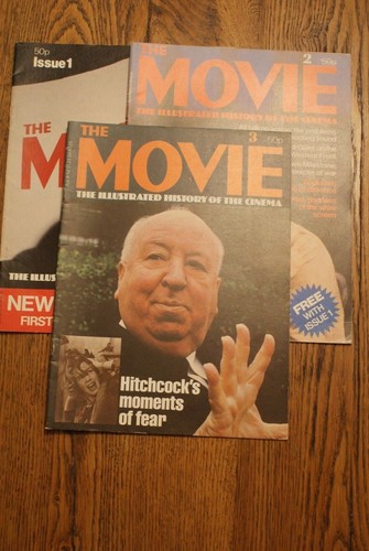 THE MOVIE MAGAZINE 1979 Nos 1,2,3 inc Al Jolson, Jazz Singer, Hitchcock ...