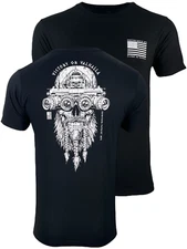 Howitzer Style Men's T-Shirt Victory or Valhalla Military Grunt MFG