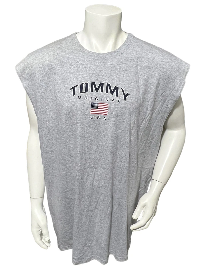 Tommy Original Genuine Sonoma USA Shirt Size 2XL XXL American Flag Sleeveless - Image 2 of 4