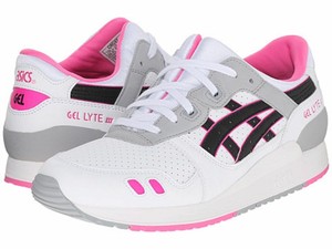 Asics Onitsuka Tiger Gel Lyte Iii Gs Shoes White Pink Girl Sz 5 5 Women Sz 6 5 Ebay