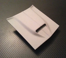 LEX'S SCALE MODELING Resin Custom Cowl Hood for '71 Cuda Revell 1/24. NEW, HOT!!