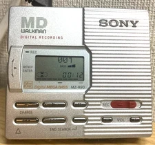 Sony MZ R90 Portable MiniDisc Player Tested MD Playback Only Unit