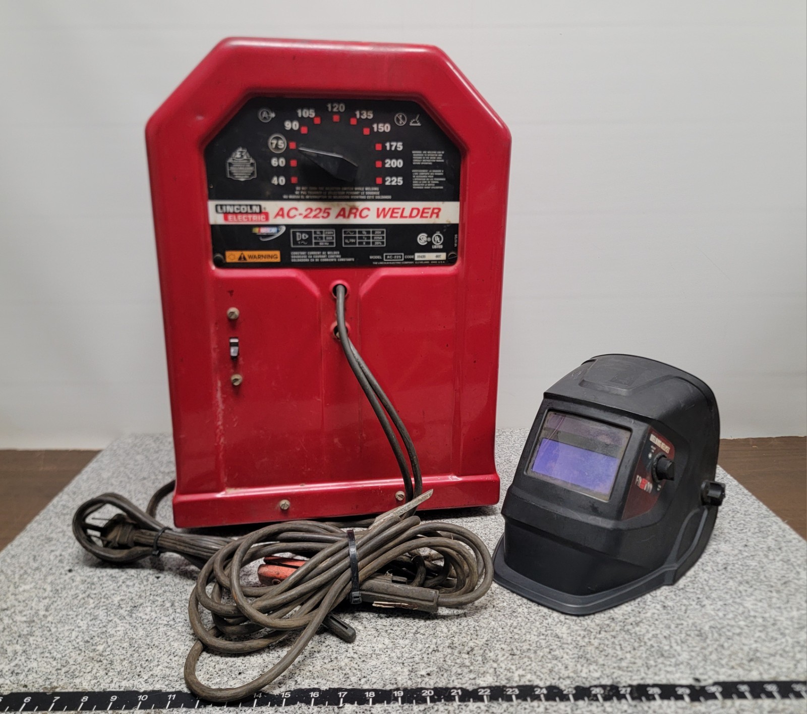 Lincoln Electric AC-225 Arc Welder, Transformer, 230V, 40A-2