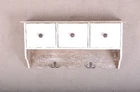Country Style Wall Shelf Hanging Cupboard Cottage