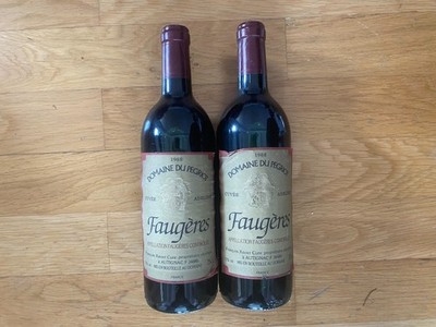 Wein 1988 Domaine du Pegriot - Faugeres - Francoise Xavier Cure