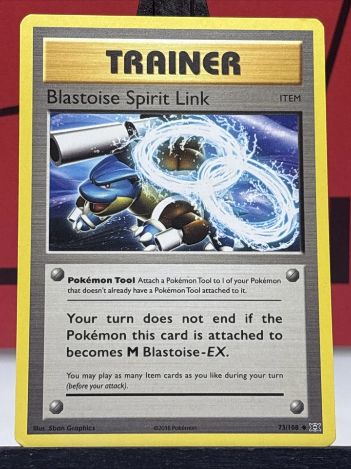 Blastoise Spirit Link 73/108 Uncommon XY Evolutions Pokemon Card LP - Image 3 of 4