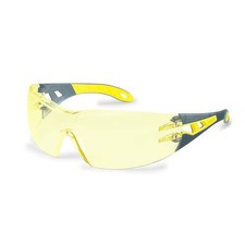 Uvex 9192-385 Pheos Amber Supravision HC-AF Safety Spectacles