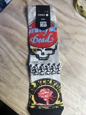 New Grateful Dead  Stance "Grate" Casual Socks Size SZ S Small 3-5.5 W 5-7.5