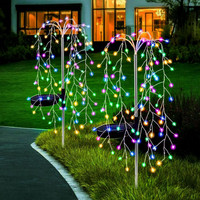 Solar-Lichterkette 240 Leds 2 StüCk 8 Modi Wasserdicht FüR Garten AußEnbereich