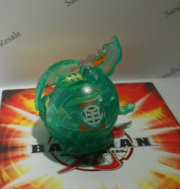Bakugan Tigrerra Green Ventus Translucent Open Core B1 Classic 400G - Image 3 of 4