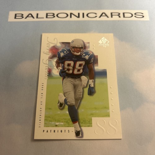 2000 SP Authentic Terry Glenn #50 card