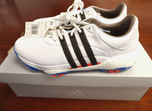 NEW MEN'S ADIDAS TOUR 360 22 WHITE GOLF SHOES SIZE 10.5 GV7244