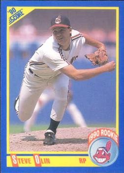 1990 Score #590 Steve Olin