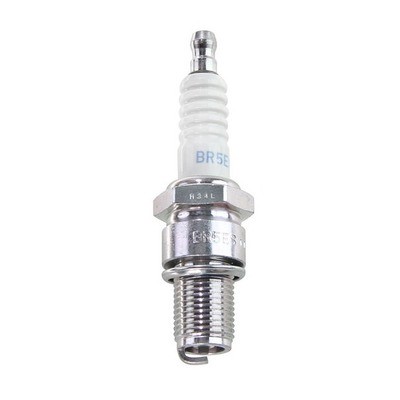 NGK BR5ES Standard Spark Plug 14mm Thread 0.749 Reach Gasket Seat Resistor One