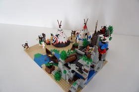 Lego Western Indians 6766/6763:Rapid River Village