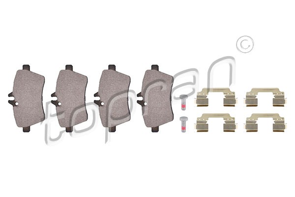 Fits TOPRAN HANS PRIES 401 648 HAM PADS. MERCEDES/SMART  ⭐UK Stock⭐