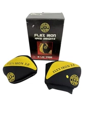 Gold's Gym NEW Flex Iron 3.0 Hand Wrist Weights 6lb Pair Toning Workout Gloves