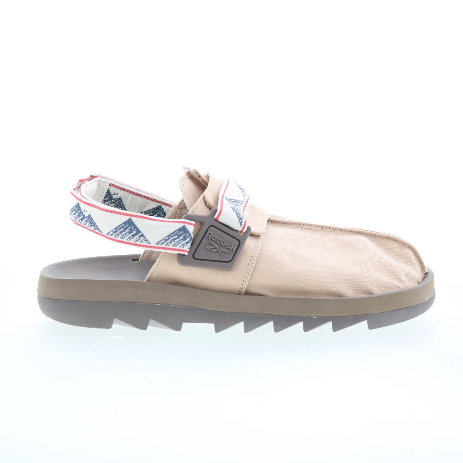 Scarpe sandali Reebok Beatnik GW2811 da uomo in rete marrone con slide