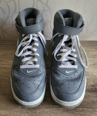 Nike  Air Force 1 MID QS JEWEL NYC Cool Grey Schuhe Sneaker grau Gr. 45