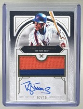 Darryl Strawberry 2025 Topps Definitive Collection #DAR-DS Black Patch Auto /10