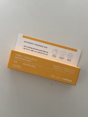 Celimax pore dark spot brightening cream 35ml soothing moisture care