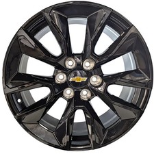 22 Black Rims Fit Chevy Suburban Tahoe Silverado Lt Rst Z71 Units4 22 Black Rims Fit Chevy Suburban Tahoe Silverado Lt Rst Z71 Units4
