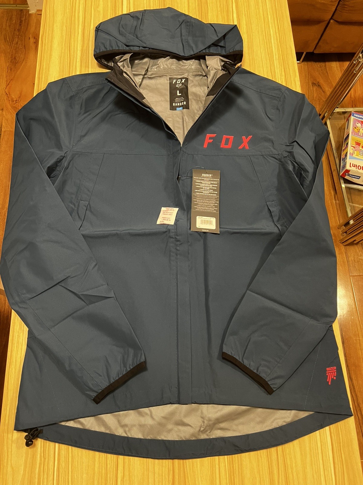 Giacca acqua Fox Ranger 2,5 L, taglia grande, impermeabile MTB mountain bike foto 4