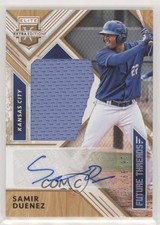 2018 Panini Elite Extra Edition Gold 16/99 Samir Duenez #FTSA-SD Auto 0a3